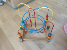 Motorikspielzeug Motorikschleife Lernspiel Motorikspiel Holzspielzeug Groß 