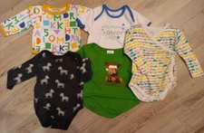5 Baby Bodys Gr. 62 - 68, Marimekko, Liegelind, Babyclub, pikkuset