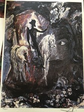 Salvador Dali Lithographie Signiert Limitiert  Nr.48/350
