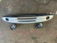 Smart 450 Facelift Nebelscheinwerfer Kühlergrill Frontgrill Grill Silber KOMPLET