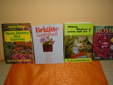 4  Bücher Garten gärtnern Gartengestaltung Gartenpflege Gartenkunst