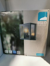 EGLO Außen-Deckenlampe Alamonte 1, 2 flammige Außenleuchte, Deckenleuchte aus St