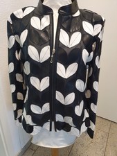 Lederjacke Gr. 40/42, extravagante Jacke -ansehen- 