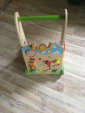 Eichhorn Lauflernwagen Kleinkind/Holz/Motorik/Spielzeug BabyWalker