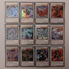 Trishula Brionac Sternenstaub Rosendrache Yugioh Synchromonster 12 Karten Set DE