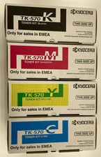 KYOCERA Original Toner -TK-570 K - TK-570 M - TK-570 Y - TK-570 C  **NEU & OVP**