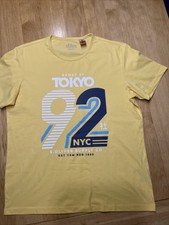 Gelbes Herren T-Shirt S Oliver Größe L Regular Fit