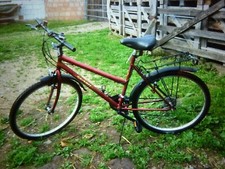 GUTES, rotes Damen-Mädchen MOUNTAINBIKE, 26 Z., 50 Rahmengröße, Marke FLASH