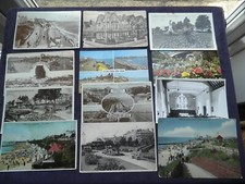 12 POSTKARTEN CLACTON-ON-SEA, PIER, BADEBAD, VERSUNKENE GÄRTEN, VENEZIANISCHE BRÜCKE