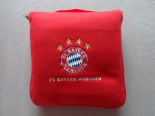 FC Bayern, Stadion,Sitzkissen, mit Decke, Rarität, Neu