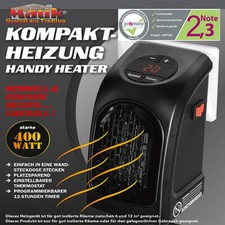 MAUK Handy Heater 400W Heizgebläse Räume bis 20m² (Handelsretoure)