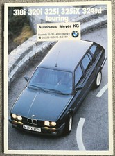 BMW 318i 320i 325i 324td TOURING (E30) - Prospekt Brochure- 1989 - 34 Seiten