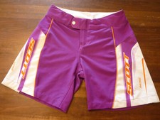 Scott Racing MTB Bike Fahrrad kurze Hose Shorts Lila orange Gr. S 