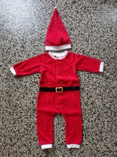 Weihnachts Overall H&M Gr. 80 Weihnachtsmann 