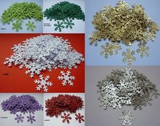 SCHNEEFLOCKEN Streuteile Stanzteile Weihnachten Advent ischdeko Tischdekoration