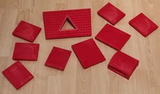 Playmobil Konvolut Zubehör Reste Ersatzteile PAKET S20 Dach Haus rot 