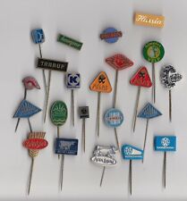 Vintage Traktor Landwirtschaft Pin Abzeichen 1960s Mähdrescher Häcksler Heu Pressengarne Mähwerk