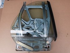 Seitenscheibe mit Antrieb+ Rahmen Beifahrerseite hinten  für BMW E30 Cabrio 