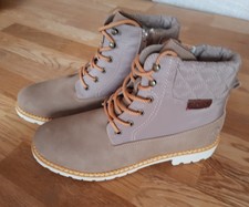 **NEU** Stiefeletten, Boots von Rieker, Größe 42, beige/braun, mit Warmfutter 