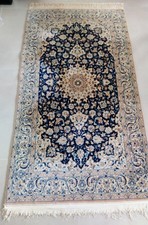 Perserteppich, Nain, Iran, 70er Jahre, handgeknuepft, Qualität, sehr gut