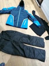 Herren Gr. L Skipündel Restposten Jacke & Skihose, plus Fleece Mittelschicht Top