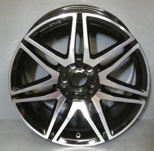 1 Original Mercedes E Klasse w212 c207 19" Alufelge Felge AMG schwarz Coupe Cabrio
