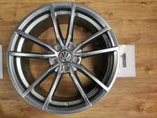 1x Original VW Alufelge Pretoria Golf R TCR 8Jx19 ET50 Felge 5G0601025AJ CK
