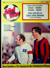 FUSSBALL WOCHE, Nr. 38 / 1971: UWE SEELERS 18. SAISON, FARBE: MSV DUISBURG