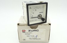 Dreheiseninstrument ZURC EC48 Amperemeter 48x48 Strommessgerät 75/1A 0-60/150A