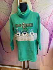 Iceberg Designer Pullover Damen ICE SPORT 100% Wolle Gr. 44-46 Ungetragen