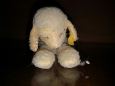 Steiff Floppy Lamm  Schaf Schlaftier liegend 28cm (1970-1977)