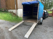 KOCH Alu-Anhänger 3m HU NEU! 1200kg Inkl. Auffahrrampen Hochplane 