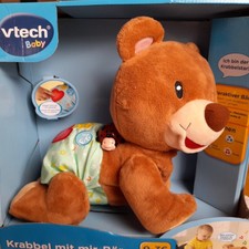 VTech Baby 80-181104 - Krabbel mit mir - Bär, Motorikspielzeug