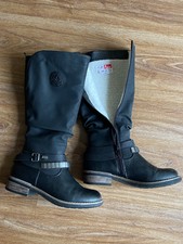 Damen Stiefel schwarz gr .39 von Rieker