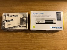 TechniSat DigiPal T2 HD Receiver - Anthrazit mit antenne KATHHREIN