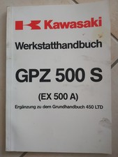  Werkstatt Handbuch Ergänzung Kawasaki  GPZ 500 S