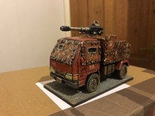Custom Pro bemalt Necromunda Ash Abfälle oder Gas Lands LKW