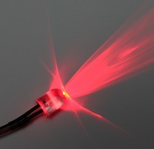 LED 10mm verkabelt 5V / 12V / 24V mit 20cm Kabel Modellbau Hobby KFZ sehr hell