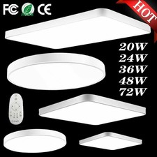 LED Deckenleuchte Deckenlampe 20W-72W Wohnzimmer Badleuchte Dimmbar Küchen Lampe