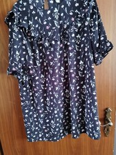 Langes Oberteil Damen Größe 48 Geblümt 