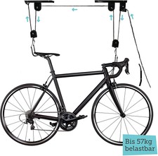 Fahrradlift mit Deckenhalterung bis 57 kg Bike-Lift E-Bike Deckenlift Fahrrad