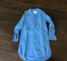Hübsches Kleid Lange Bluse in Jeansoptik von H&M in Gr. 128 in Blau TOP!!!