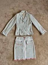 Escandelle Anzug Blazer Rock Damen Gr. S/M