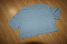 FSBN SISTER Shirt Top T-Shirt CropTop blau kurz oversize XS-S 34 36 NEU