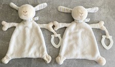 2 x Topomini Schmusetuch Kuscheltuch SCHAF/LAMM Schnuffeltuch Zwillinge Topolino