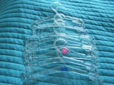 kl. Konvolut Wäschebügel ** diverse Dessousbügel ** Babykleiderbügel ** 