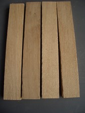 4 x  Eiche Leisten Eichenleisten gehobelt 31 cm Bastelholz