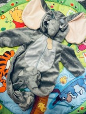 Disney Humane elefant dumbo strampler ❤ 3 6 62 68 ❤ baby anzüg mouse junge süße 