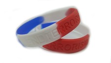 Ende des Terrorismus Armband Armbänder zeigen Unterstützung Armband Hilfe für Helden Frieden
