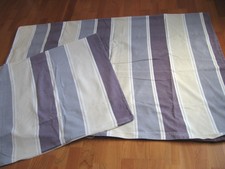Feinbiber BETTWÄSCHE 1x Bezug 155 x200cm   /  1x  KISSENBEZUG 80x80 RV ÜBERGRÖßE